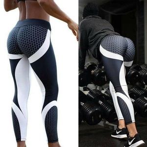 Patchwork High Waisted Leggings